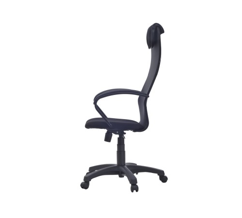 4600812019502 Офисное кресло Маркас / Бун, экокожа, сетка, черный