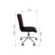 7095201 Офисное кресло Chairman 020, бежевый