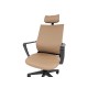 7198889 Офисное кресло Chairman 545, экокожа, бежевый