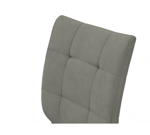 Офисное кресло Саймон, велюр серый