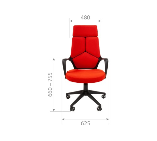 7103574 Офисное кресло Chairman 525, черный 7103574 Офисное кресло Chairman 525, черный