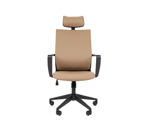 7198889 Офисное кресло Chairman 545, экокожа, бежевый