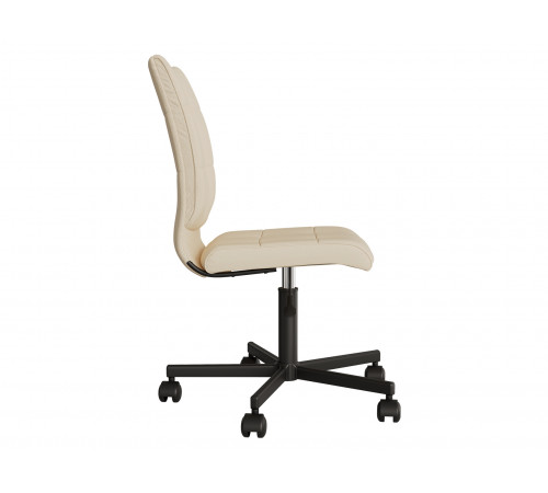 Офисное кресло Саймон, экокожа крем