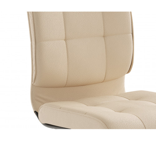 Офисное кресло Саймон, экокожа крем