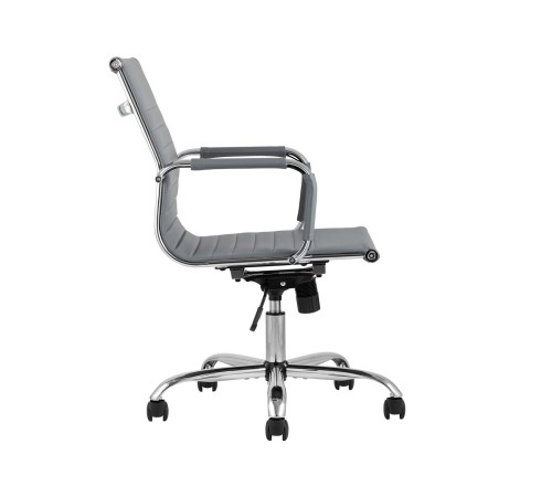 УТ000001924 Кресло офисное TopChairs City S [Серый, экокожа]