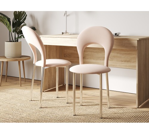 4600811920564 Комплект стульев Арго 2 шт, бежевая ткань