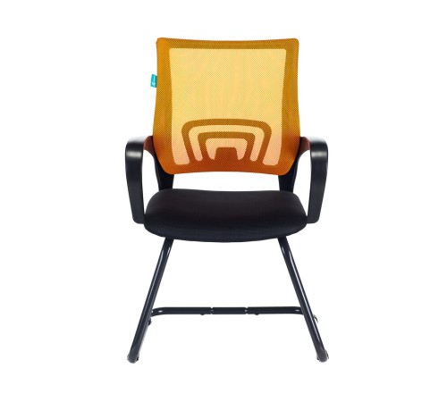 1183802 Кресло-стул Киано CH-695N-AV/OR/TW-11 [Сетка Оранжевый TW-38-3 / Черный TW-11]