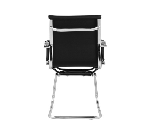 УТ000001929 Кресло для посетителей TopChairs Visit [Черный, экокожа]