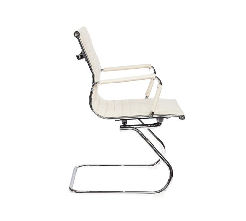 1048434 Офисный стул Лоу 3 / CH-883-LOW-V, слоновая кость