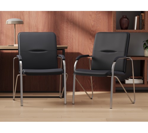 4610018467779 Комплект стульев 2 шт Самба М, черный