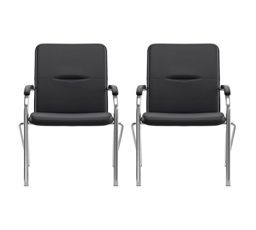 4610018467779 Комплект стульев 2 шт Самба М, черный