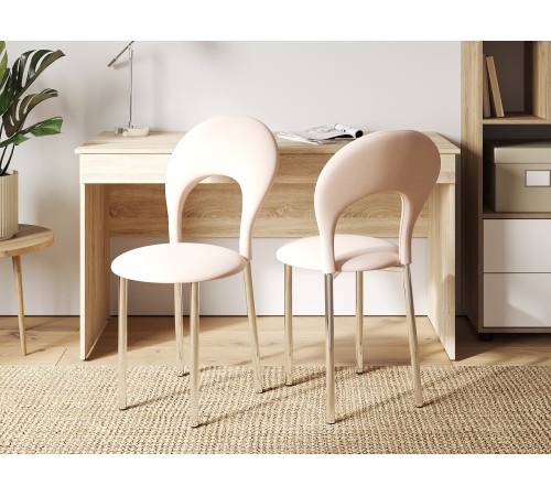 4600811920564 Комплект стульев Арго 2 шт, бежевая ткань