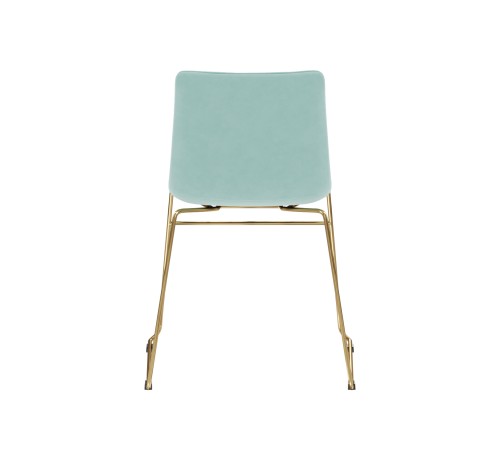 4600811972570 Офисный стул Дублин, мятный велюр