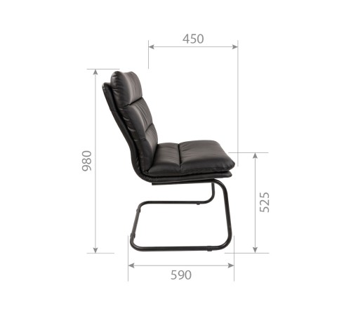 7111592 Офисный стул Chairman 919V, черный 7111592 Офисный стул Chairman 919V, черный