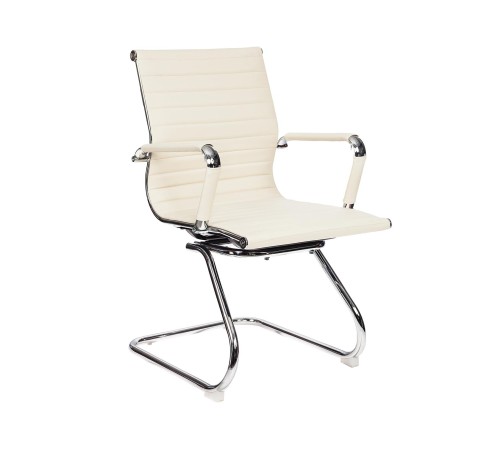 1048434 Офисный стул Лоу 3 / CH-883-LOW-V, слоновая кость