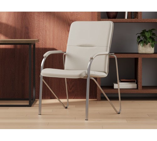 4610097301469 Офисный стул Самба М, бежевый