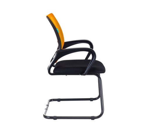 1183802 Кресло-стул Киано CH-695N-AV/OR/TW-11 [Сетка Оранжевый TW-38-3 / Черный TW-11]