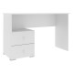 Стол письменный Абрис 2 ящ 332.08, белый глянец/белый