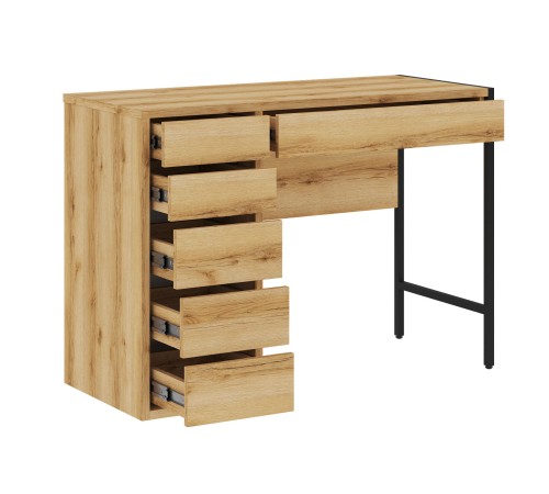 00-00016616 Письменный стол Алтай М / СПМ-962, левый, дуб делано