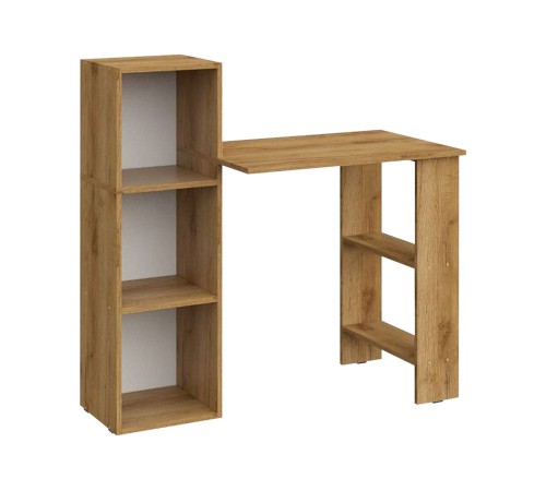 00-00115232 Стол-стеллаж Элис, дуб крафт золотой