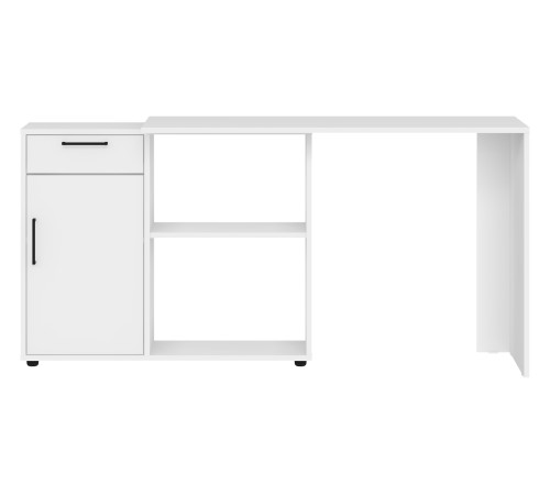 000336775 Стол письменный Форест / СТК 16, белый шагрень