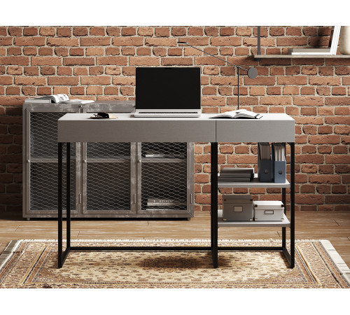 50079 Письменный стол Блогер Комби / MD 3004, белый