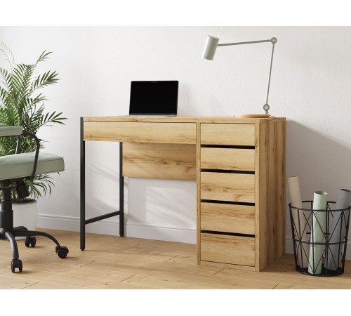 00-00016617 Письменный стол Алтай М / СПМ-962, правый, дуб делано