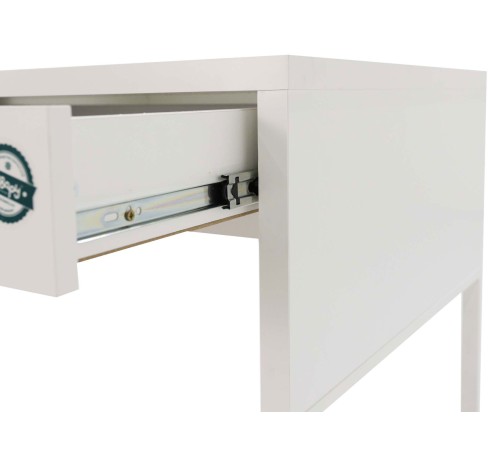 Стол письменный Урбан Лайт, белый шелк