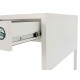 Стол письменный Урбан Лайт, белый шелк