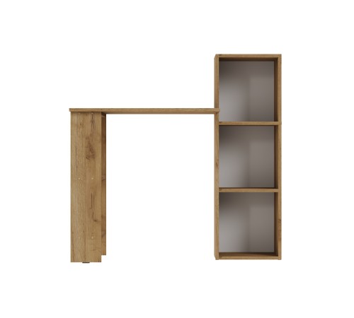 00-00115232 Стол-стеллаж Элис, дуб крафт золотой