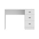 Письменный стол Стандарт, белый гладкий