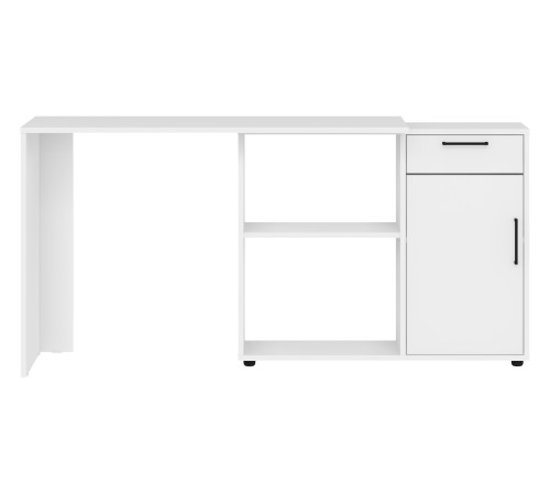 000336775 Стол письменный Форест / СТК 16, белый шагрень