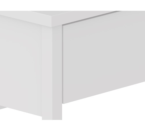 Письменный стол Микки 12.164, белый шагрень