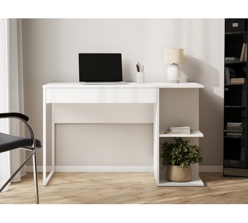 Письменный стол Микки 12.164, белый шагрень