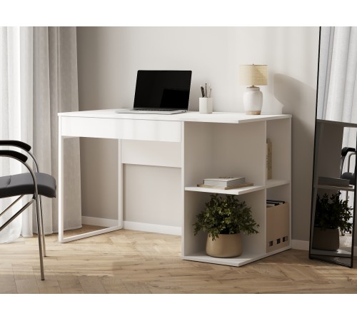 Письменный стол Микки 12.164, белый шагрень