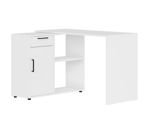 000336775 Стол письменный Форест / СТК 16, белый шагрень