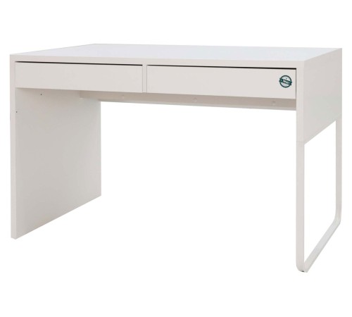 Стол письменный Урбан Лайт, белый шелк