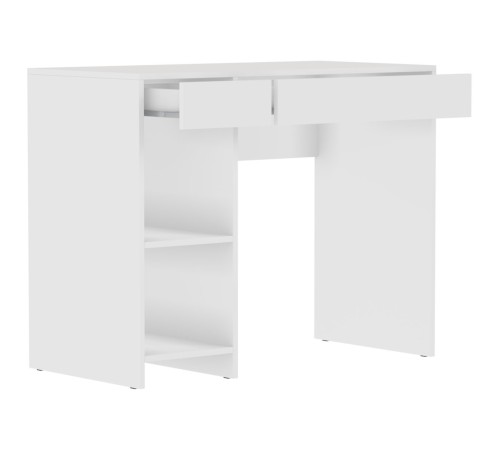 00-00115430 Стол письменный Элис 2, белый текстурный