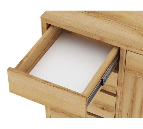 00-00016616 Письменный стол Алтай М / СПМ-962, левый, дуб делано