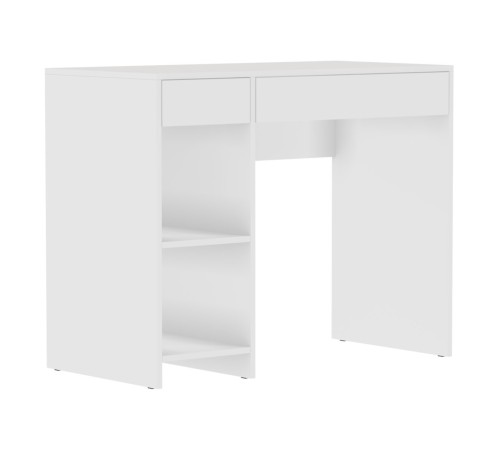 00-00115430 Стол письменный Элис 2, белый текстурный