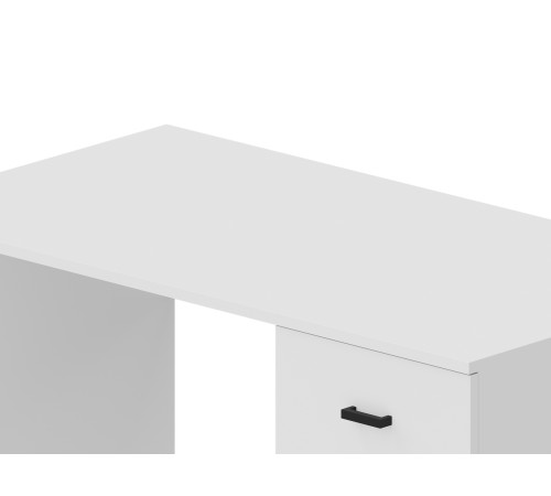 Письменный стол Стандарт, белый гладкий