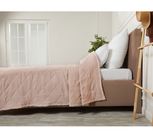 Покрывало 215х240 ПМ(01)-24(2), микрофибра (100% полиэстер), Цвет: бежевый