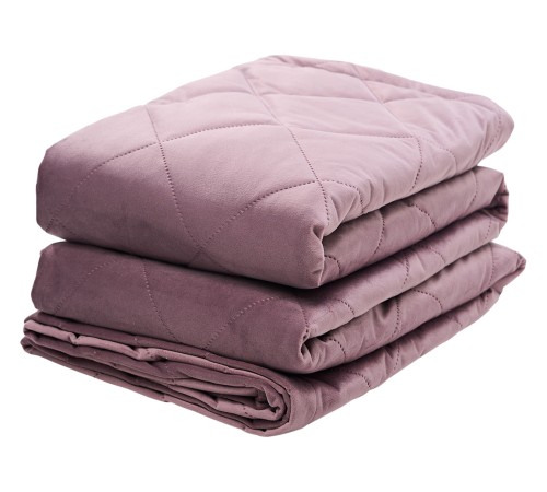 Покрывало 220х240 ШПА(999-67)-24 велюр 20% хлопок, 80% полиэстер (сиреневый)