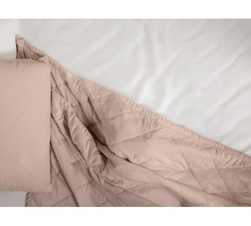 Покрывало 215х240 ПМ(01)-24(2), микрофибра (100% полиэстер), Цвет: бежевый