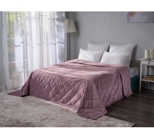 Покрывало 220х240 ШПА(999-67)-24 велюр 20% хлопок, 80% полиэстер (сиреневый)