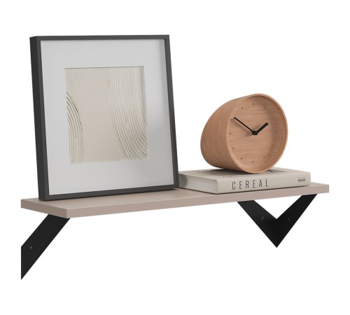 Полка Рич, кашемир/черный