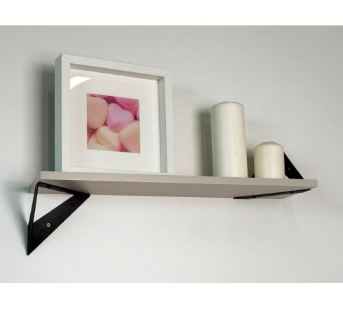 Полка Рич, кашемир/черный