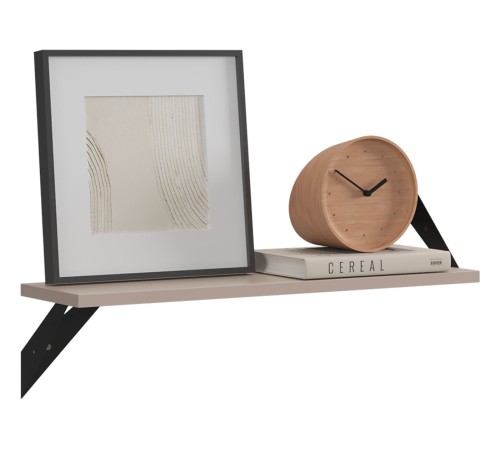 Полка Рич, кашемир/черный