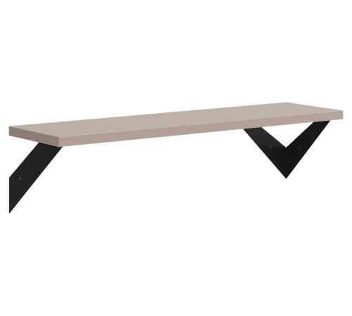 Полка Рич, кашемир/черный