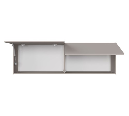 Шкаф навесной Осака ПМ-441.17, велюр/сантьяго софт